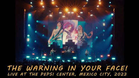 The Warning "In Your Face" Live 2023 Concert At The Pepsi Center CDMX