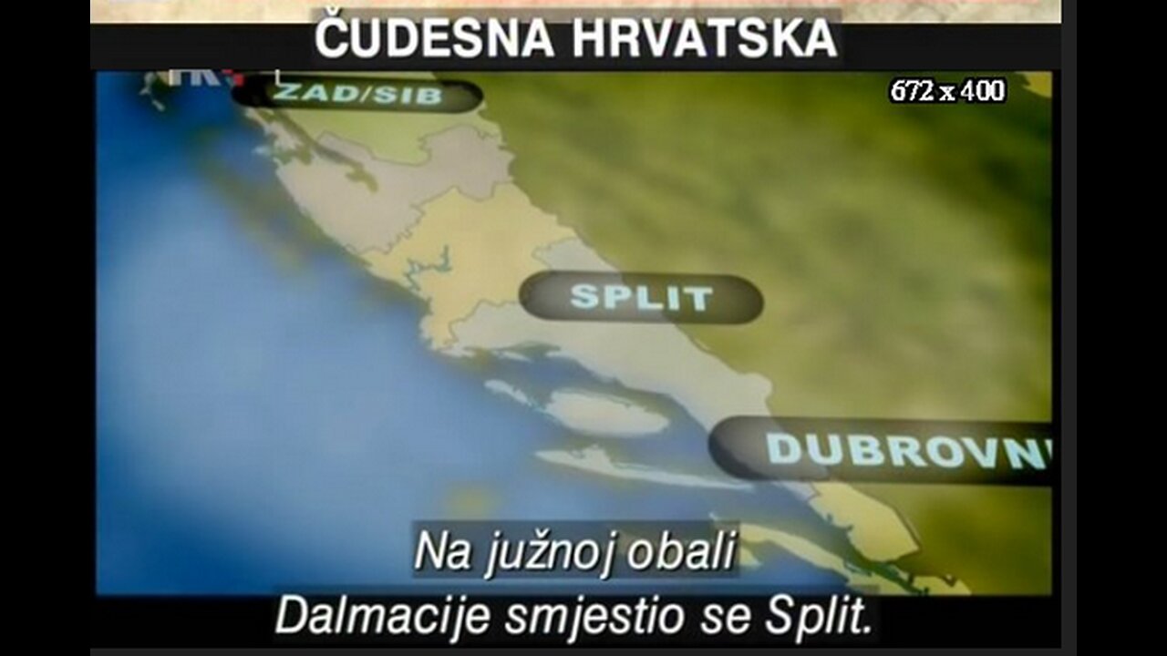 Cudesna Hrvatska-Split, dokumentarni film