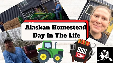 Alaskan Homestead Day in the life October 2022 | smoking meat, beans and firewood