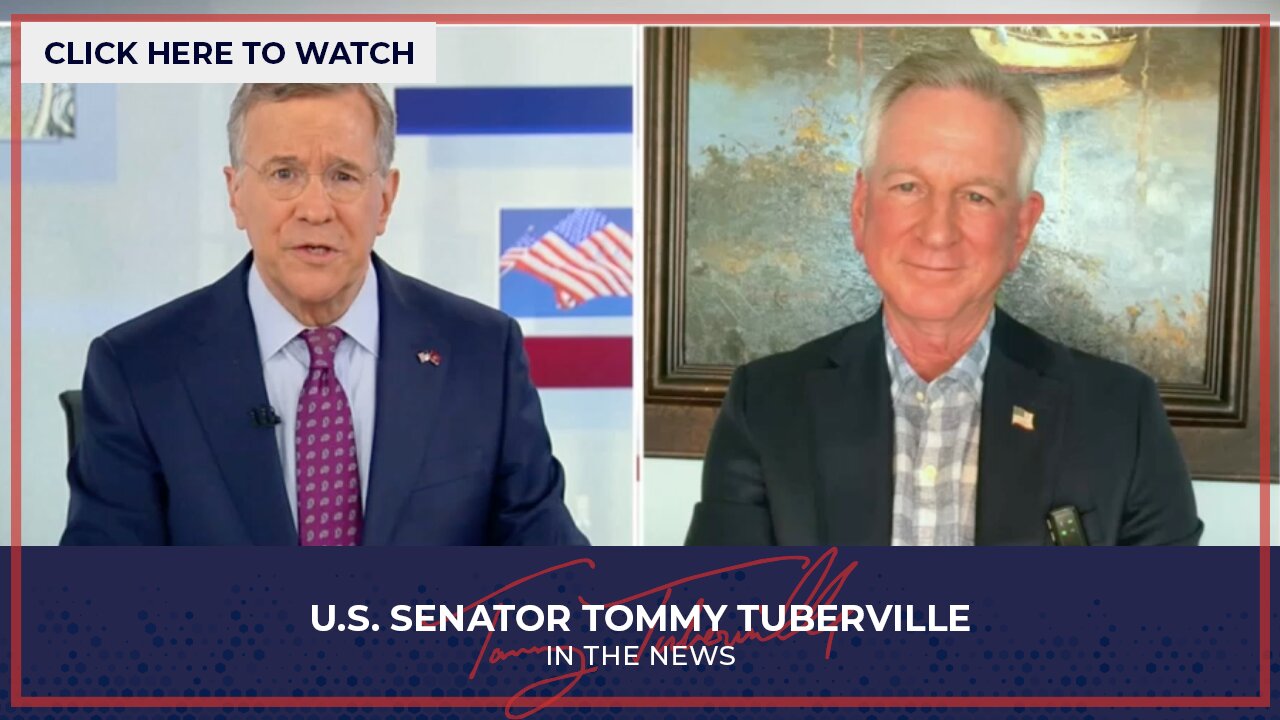 Senator Tuberville Joins "Kudlow" on Fox Business to discuss FEMA Funding