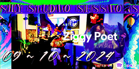 Shy Studio Sessions: 🎸 Ziggy Poet on Gibson SG + Wah Pedal (09.10.2024)