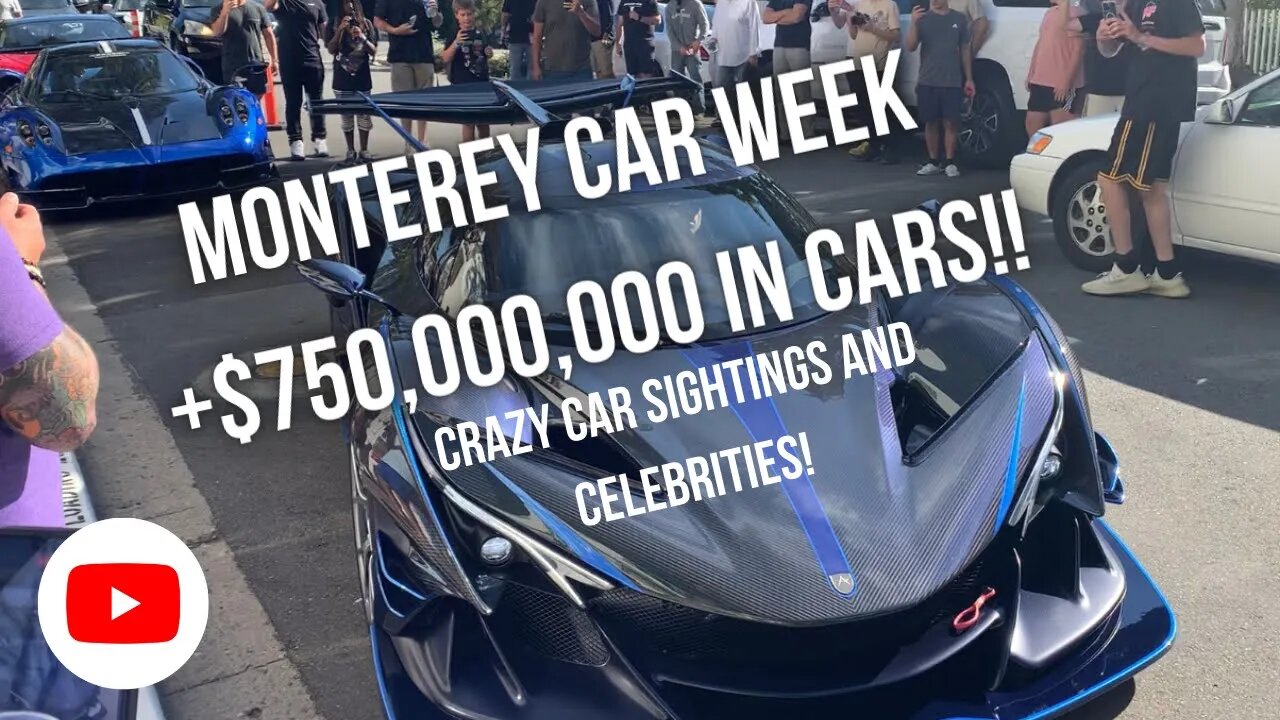 Monterey Car Week 2023: DDE, the Sheikh of Dubia, and Millions in Hypercars!!
