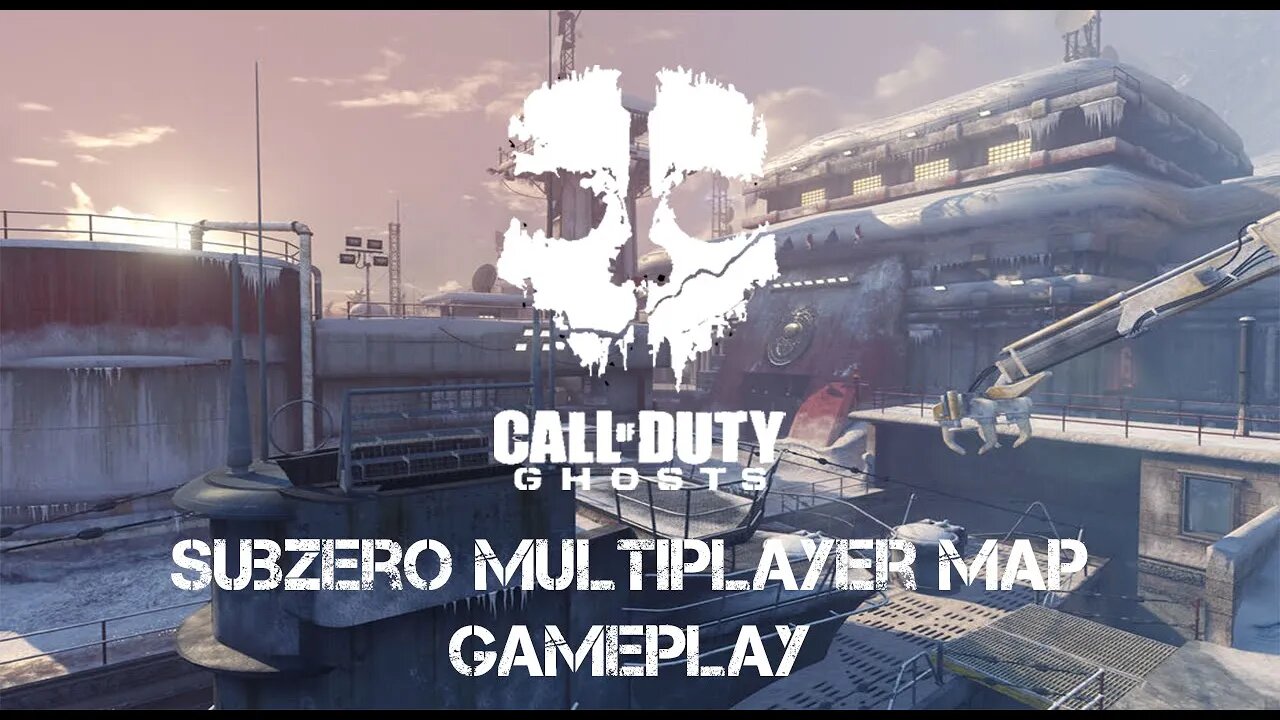 Call of Duty Ghost Multiplayer Map Subzero Gameplay