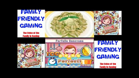 Cooking Mama 5 Bon Appetit! Farfalle Genovese