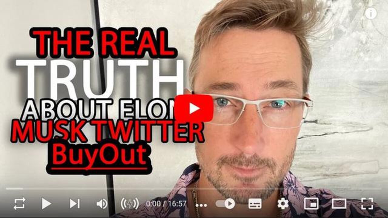 THE REAL TRUTH ABOUT ELON MUSK TWITTER BUYOUT - (CRITICAL QUESTIONS?)