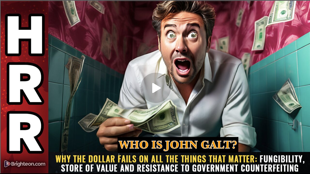 HEALTH RANGER REPORT-Why the dollar FAILS on all the things that matter...TY JGANON, SGANON