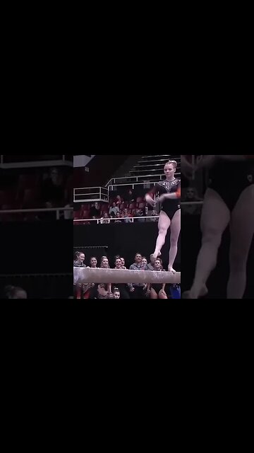 Jade Carey 9.975 on Beam (matched career high) - Oregon State at Stanford 2/24/23 #shorts