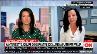 CNN Guest: Kanye Is Buying Parler To Abuse The 1st Amendment