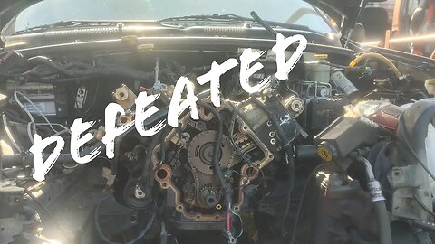 Continuing engine teardown of midnight the 2003 Jeep Grand Cherokee WJ Overland.