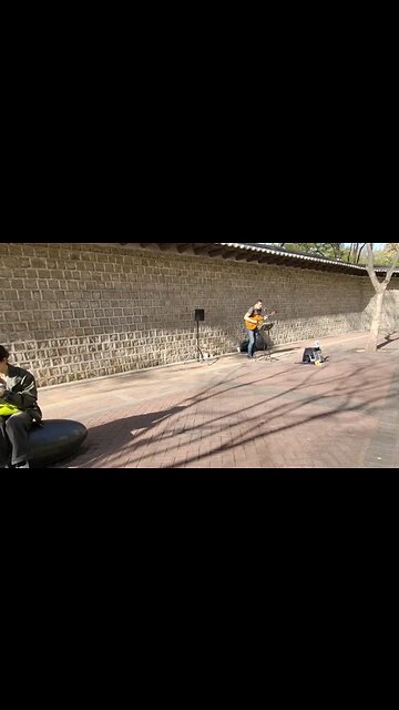 기타 버스킹 덕수궁 돌담길