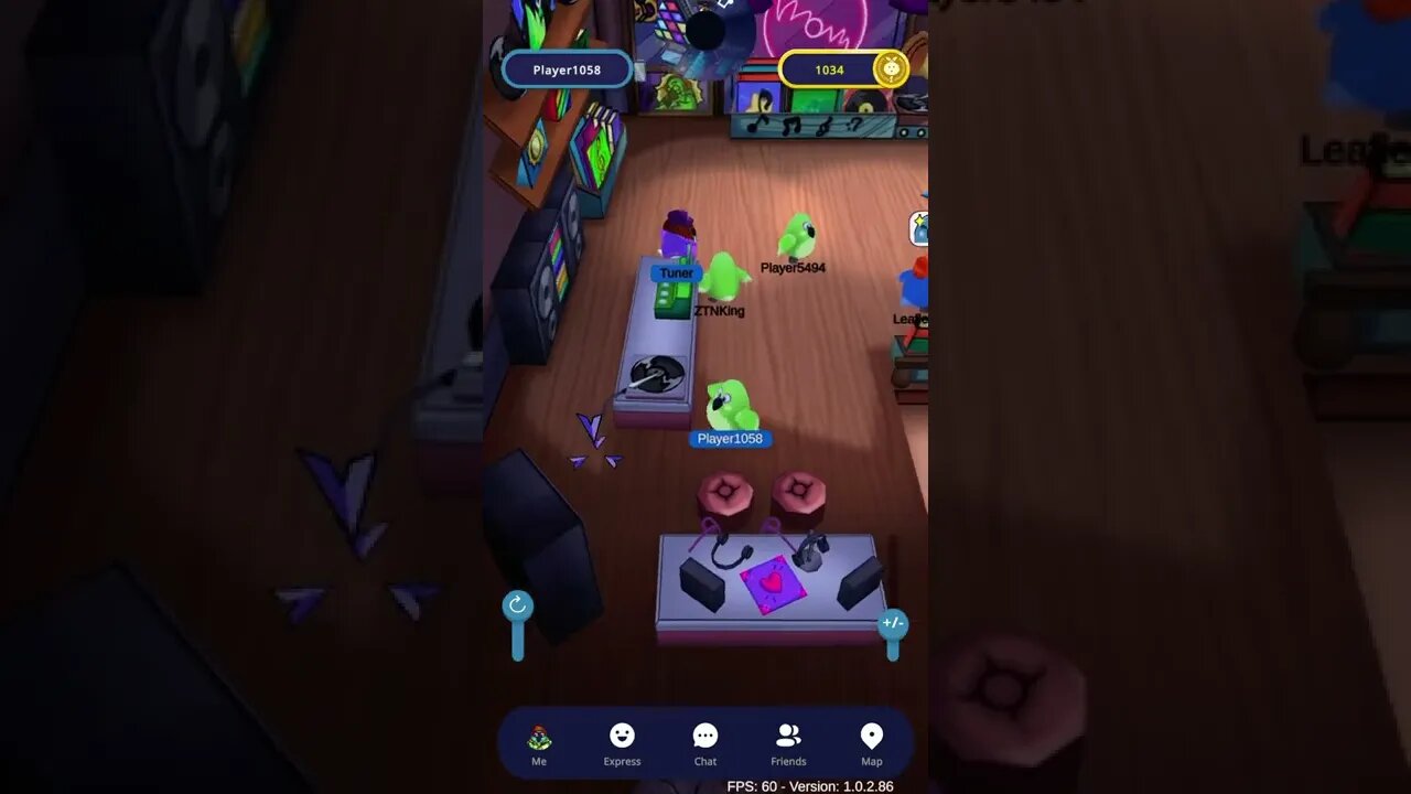 Party Parrot world beta on iOS