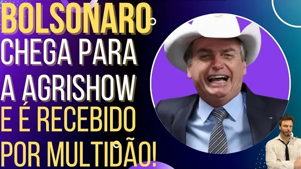 Plano do PT falha e Bolsonaro é recebido por multidão para a Agrishow!