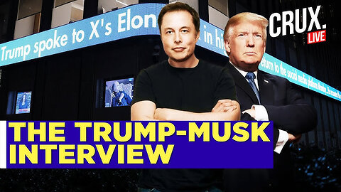 Trump - Musk Interview LIVE | Elon Musk Interviews Donald Trump | US Elections | US News