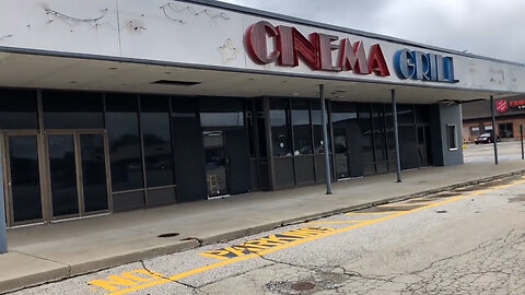 July 22, 2020 - The Abandoned CInema Grill Near 86th & Ditch in Indianapolis