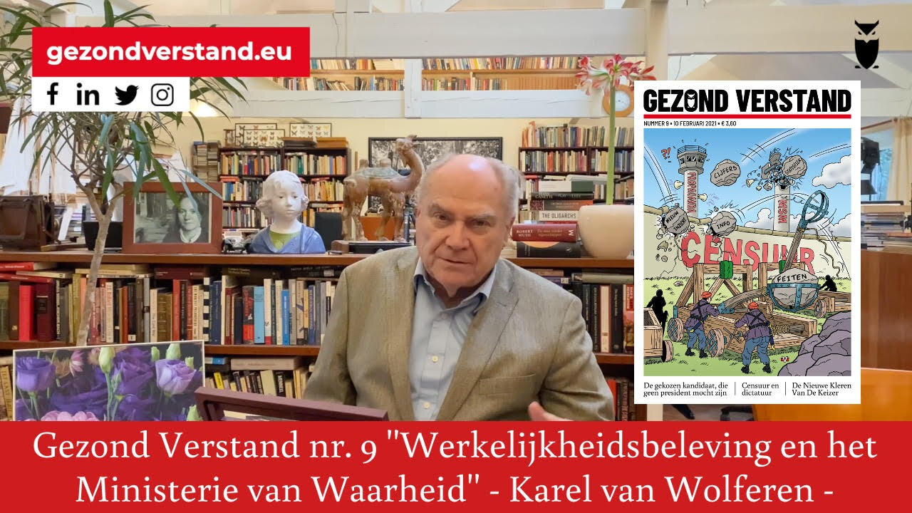 Karel van Wolferen leest voor uit Gezond Verstand nr. 9