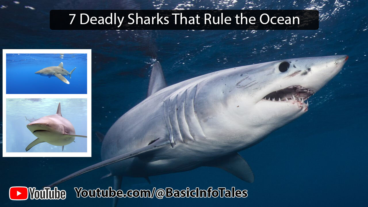 7 Deadly Sharks That Rule the Ocean