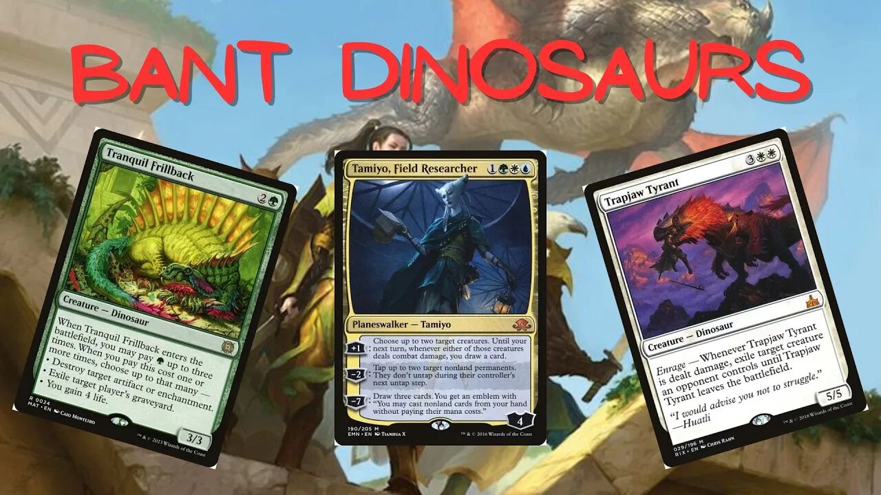 Bant Dinos in Pioneer | Carnage | Magic: The Gathering (MTG) | March of the Machine