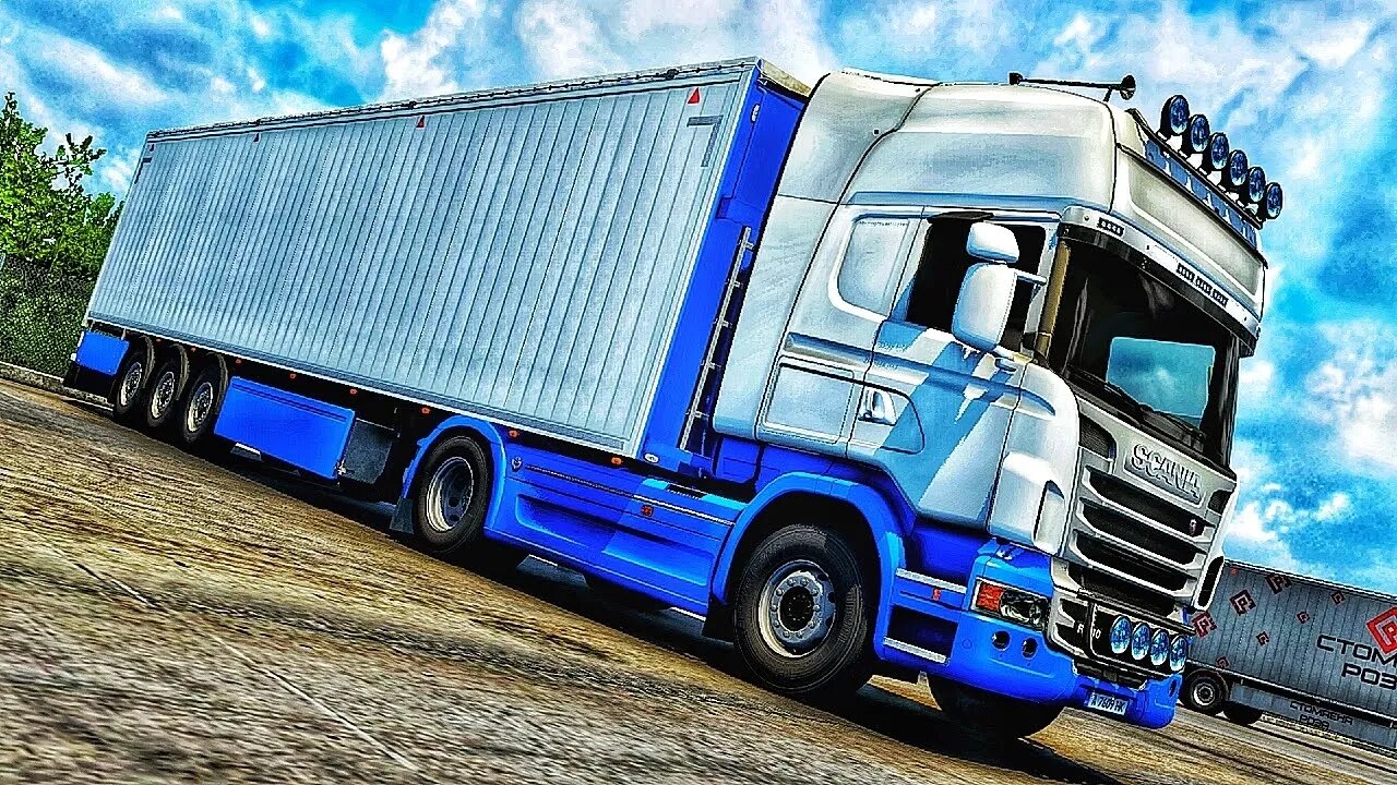 The SCANIA R500 V8 BIG TURBO BULGARIAN POWER transporting BRAKE PADS to TURKEY | ETS 2 Gameplay