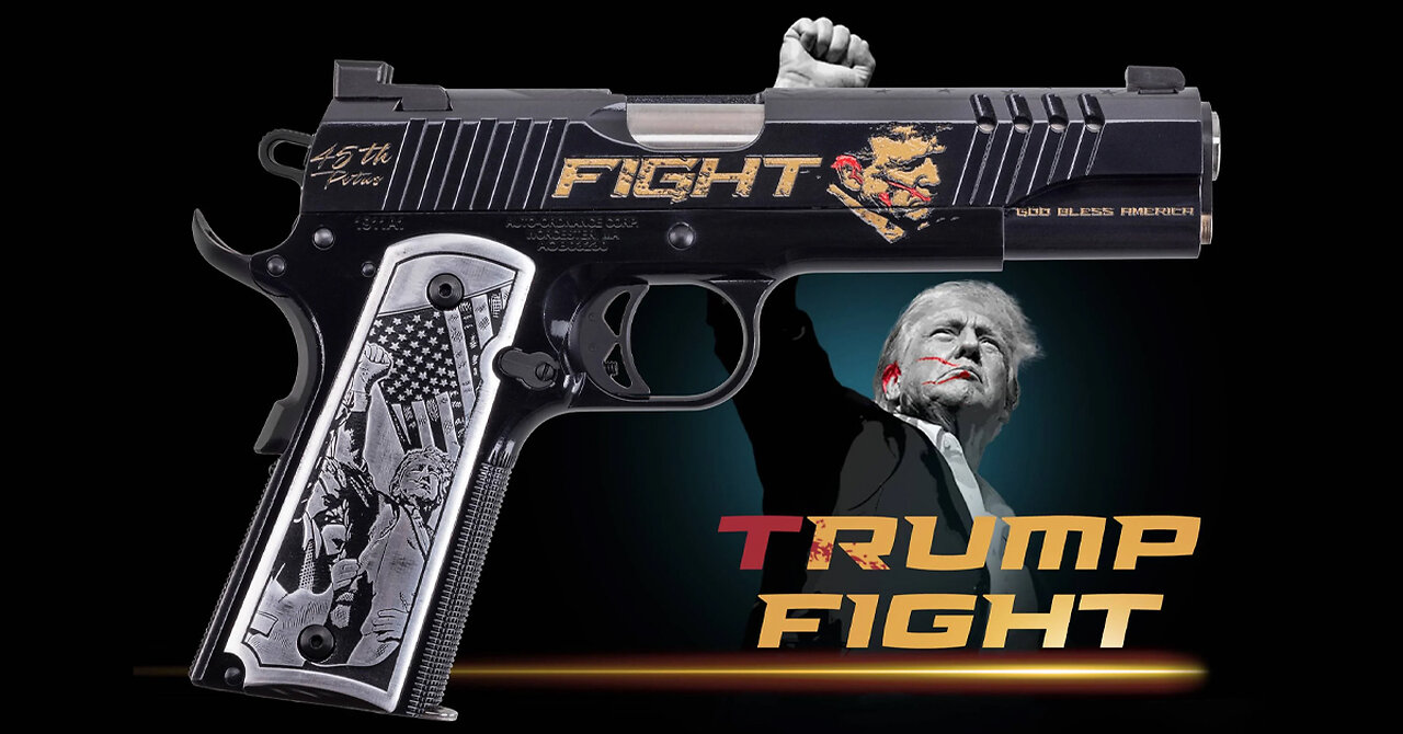 Auto Ordnance Trump Fight 1911 45ACP