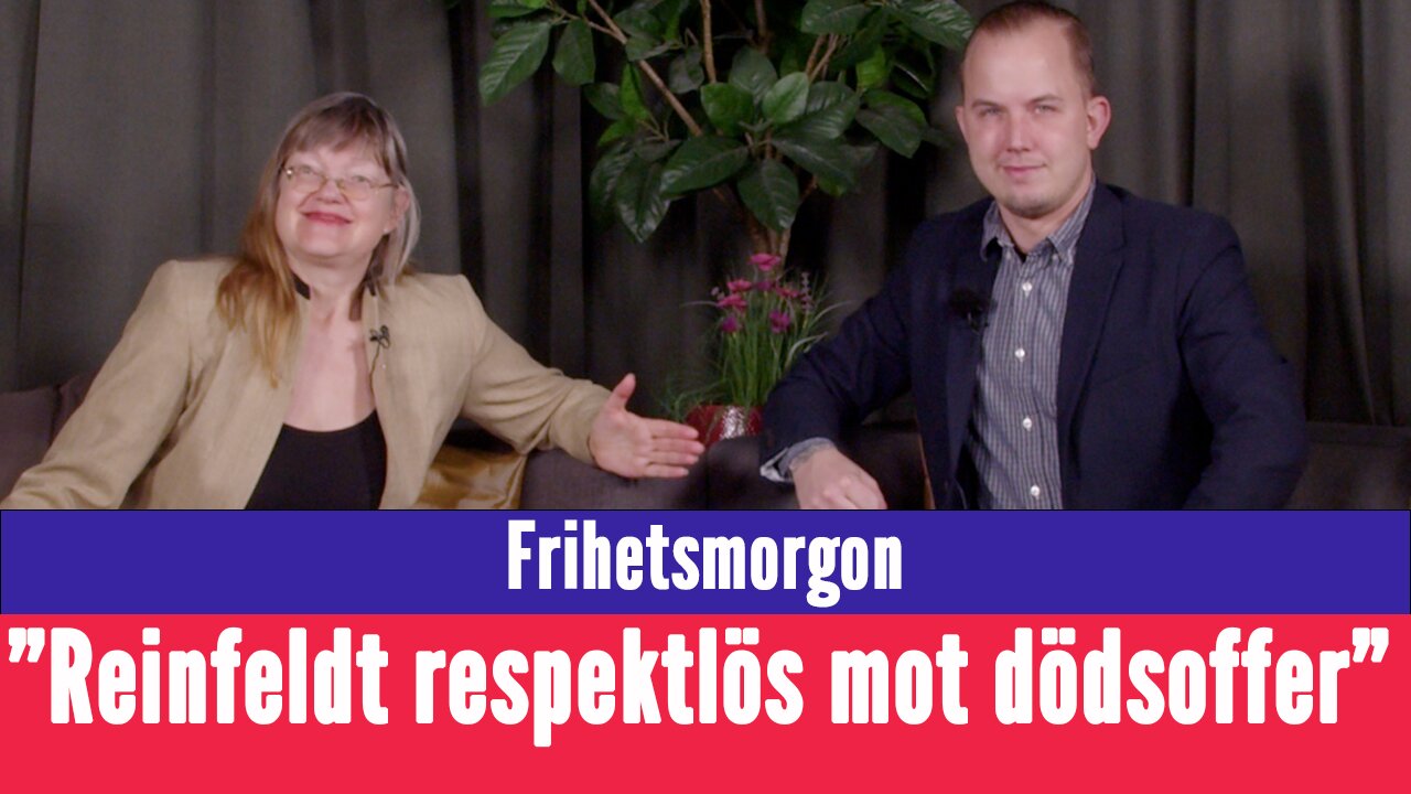 Frihetsmorgon - "Reinfeldt är respektlös mot svenska terroroffer"