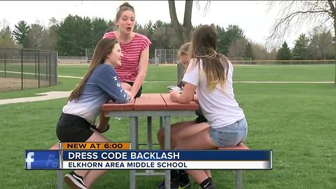 Nearly 20 girls face dress code violations at Elkhorn Area Middle School