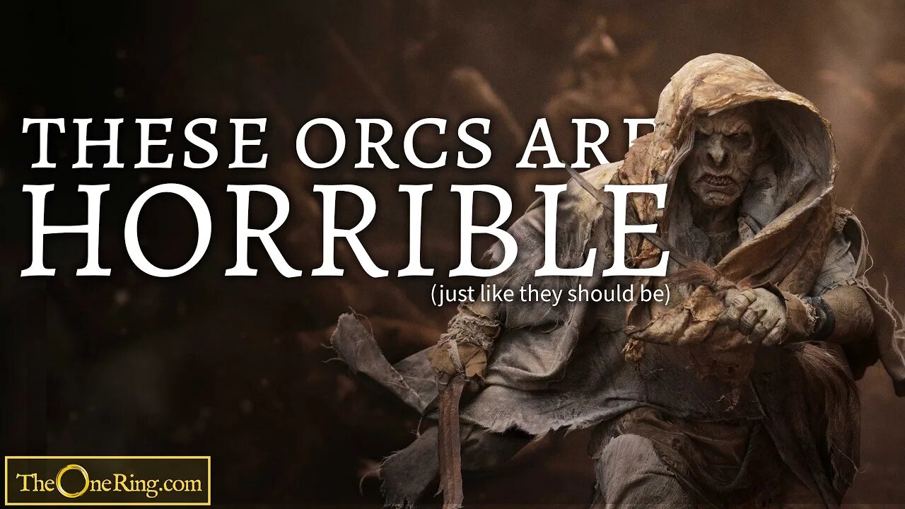 These Orcs are HORRIBLE in the Rings of Power (just like they should be)