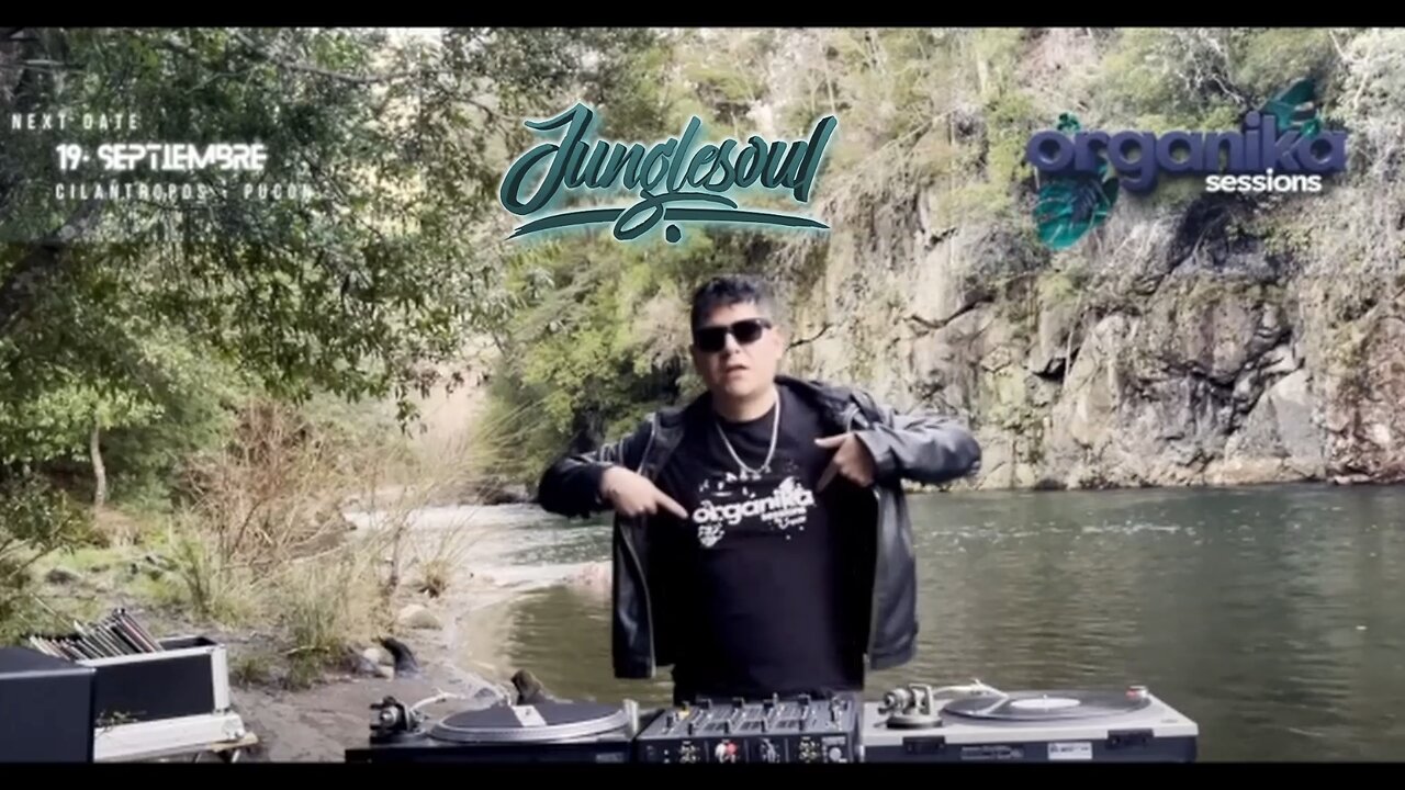 Junglesoul Live From Patagonia CL Vinyl Set for Organika Sessions