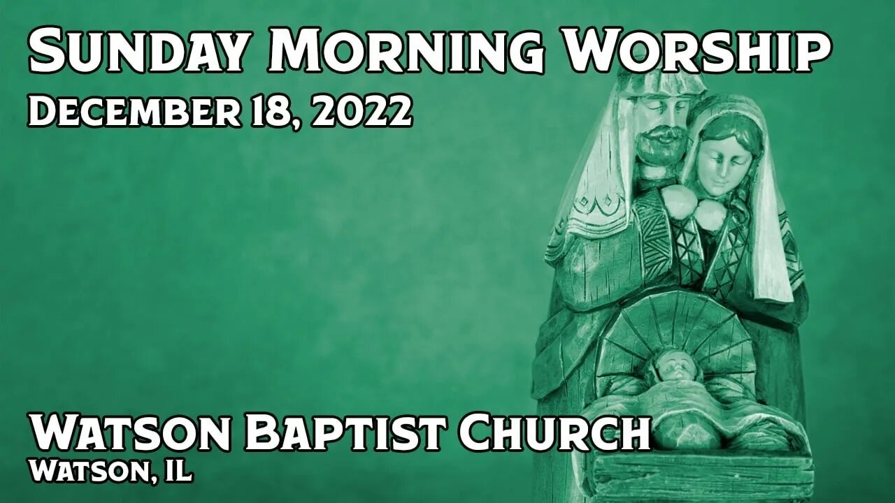 2022 12 18 Worship Service