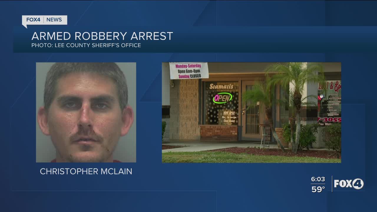 Homeless man charged with two armed robberies