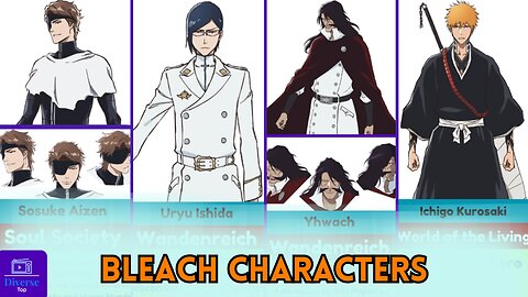 Bleach Thousand Year-Blood War, Characters