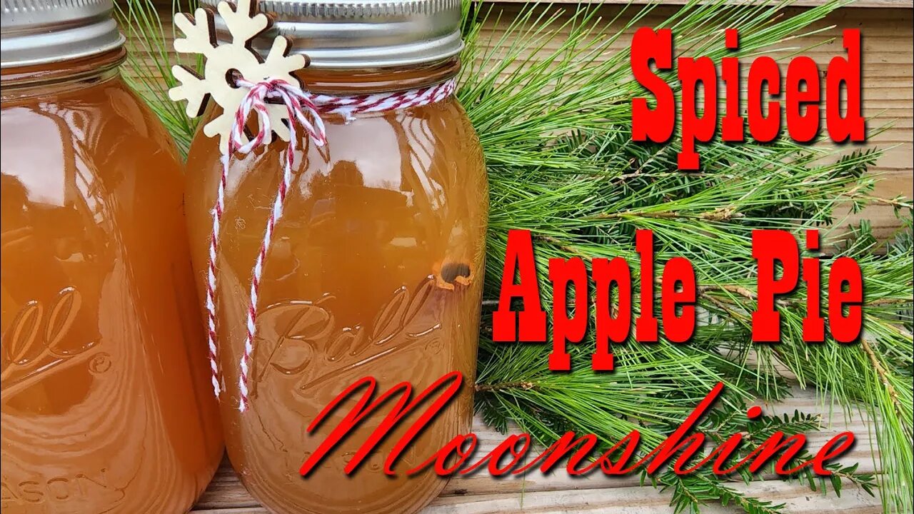 The Best Spiced Apple Pie Moonshine Recipe ~ GREAT Christmas Gift