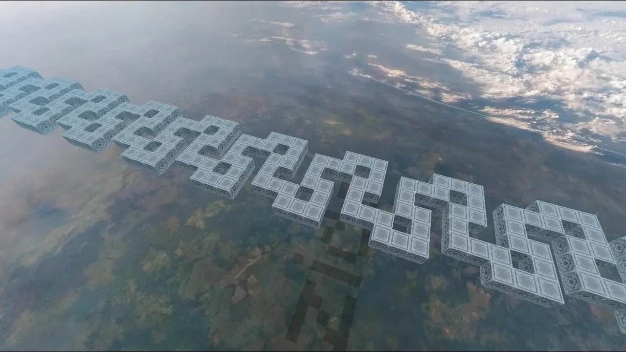 Trail Bridging, Minecraft's Most Fun Bridging Style...