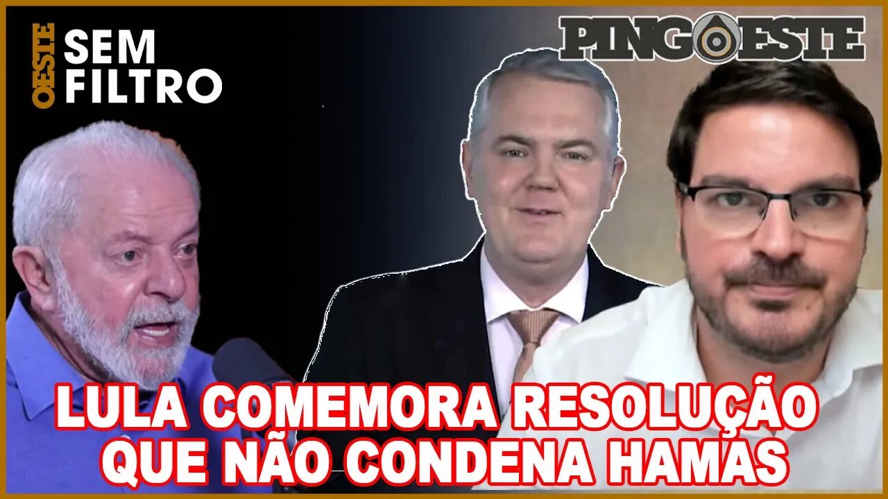 Brasil comemora resolução que não condena hamas