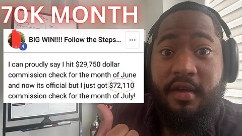 He made $70,000 in 1 month remote closing