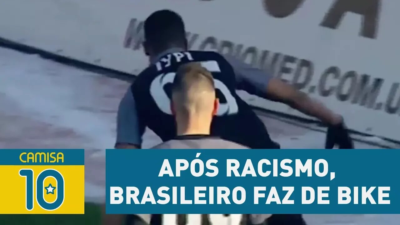 Após racismo, brasileiro faz de bike e... OLHA como comemorou!