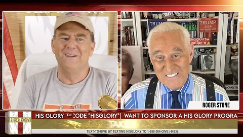 Roger Stone: God Spared Donald Trump's Life For a Greater Purpose | His Glory TV