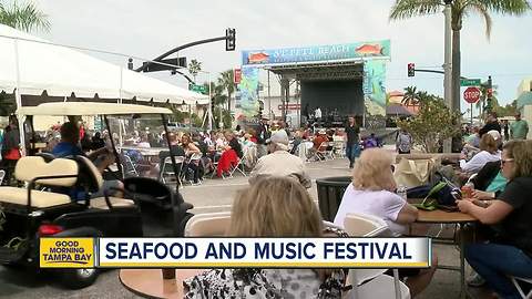 St Pete Beach mixes seafood, music and lots of fun this weekend