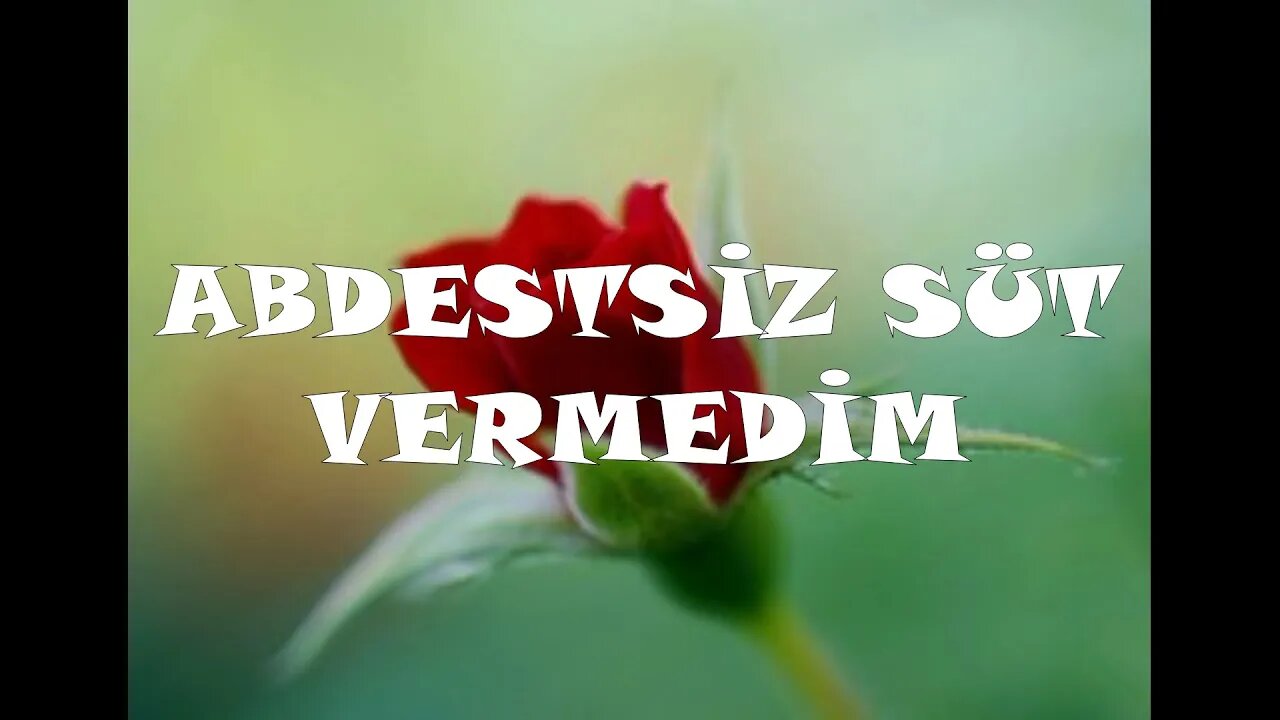 #menkıbe EN GÜZEL MENKIBELERDEN BİR BÖLÜM / "ABDESTSİZ SÜT VERMEDİM."