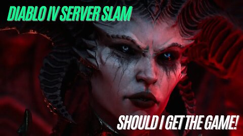 Diablo IV Server Slam! Lets Check This Out!