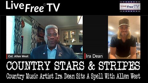 Country Stars & Stripes - Country Music Artist Ira Dean Sits A Spell With Allen West