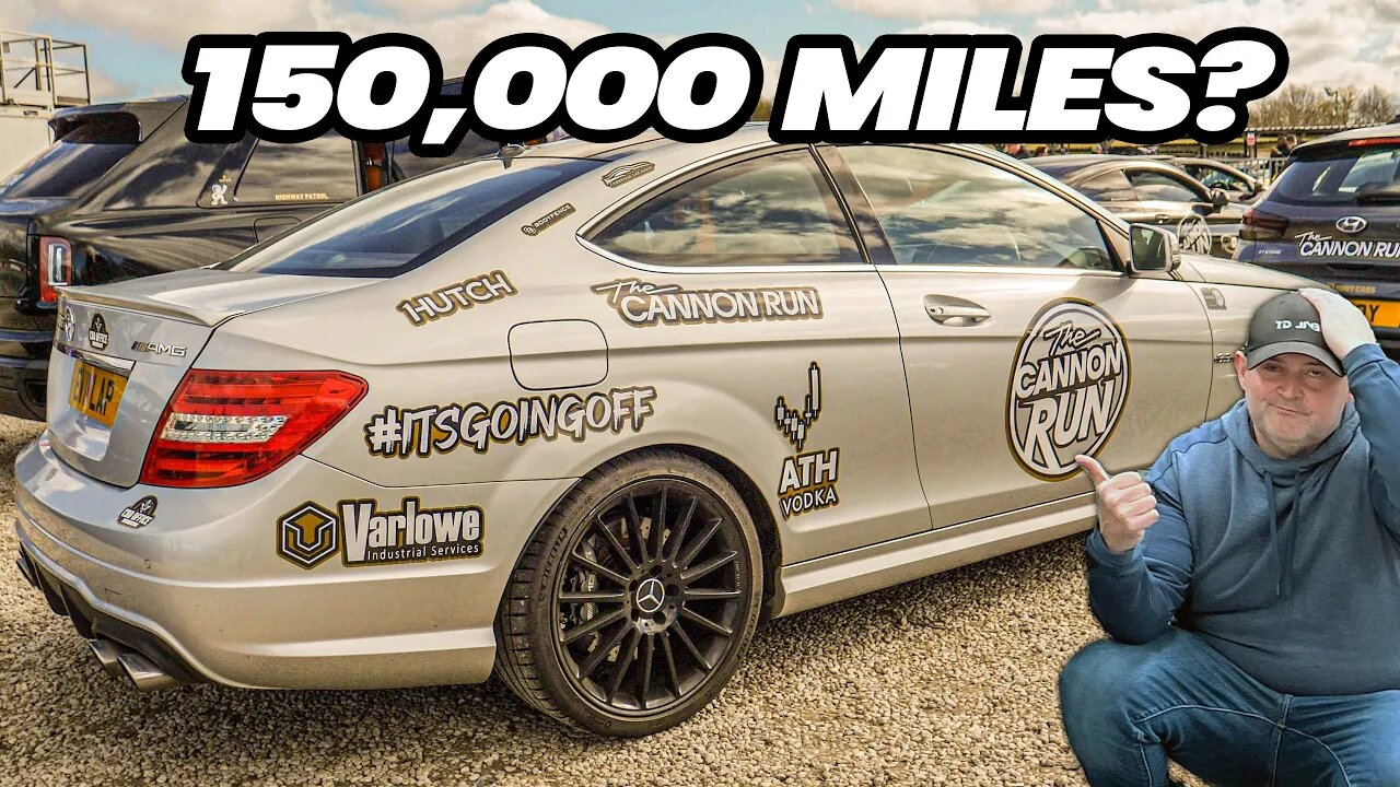 500 MILES IN A BROKEN 10 YEAR OLD MERCEDES C63