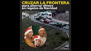 Miles de personas viajan al extranjero para comprar regalos de Navidad baratos