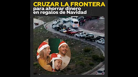 Miles de personas viajan al extranjero para comprar regalos de Navidad baratos