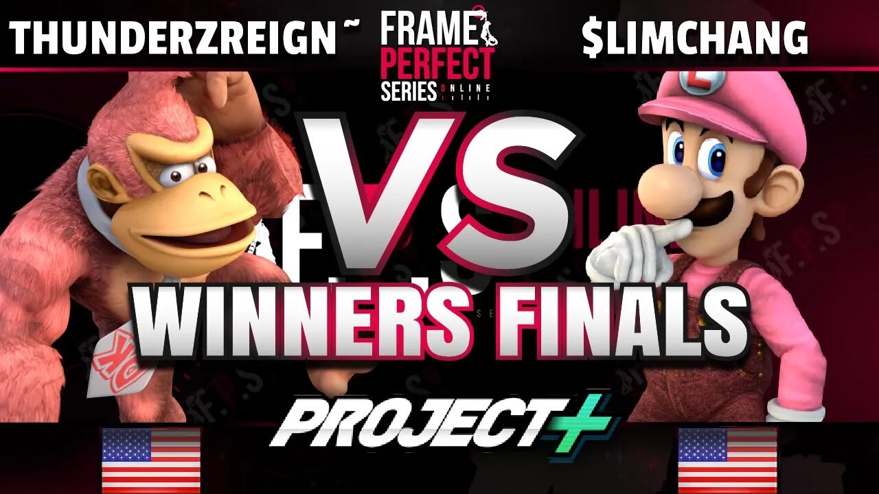 FPS5 Online - P- | ThundeRzReiGN~ (Donkey Kong) vs. R3 | $limChang (Luigi/Mario) - P+ Winners Final