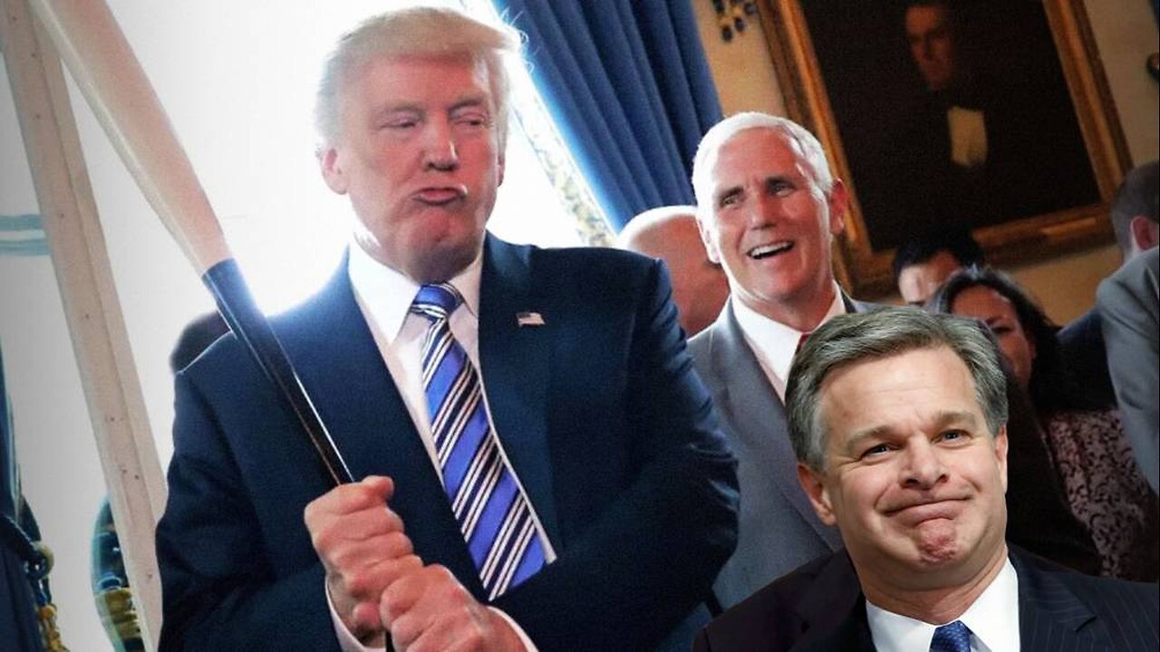 Christopher Wray Leaves The FBI And The Deep State Panics