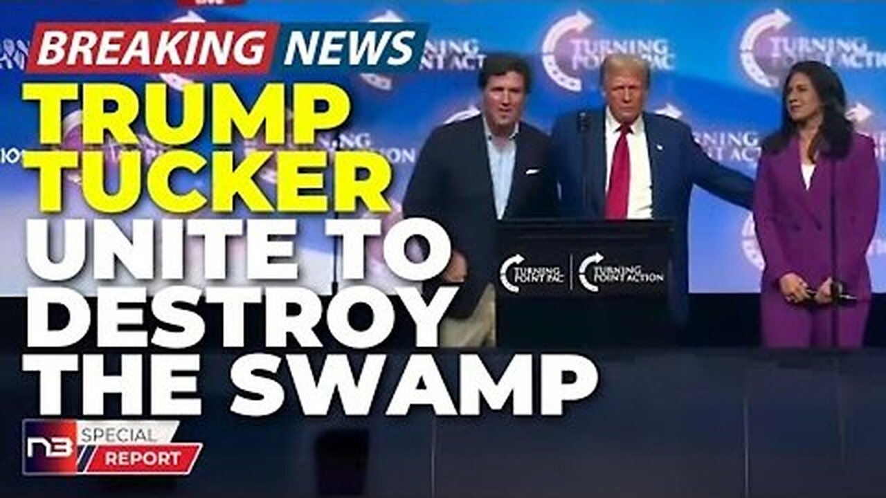 Watch Trump And Tucker Tag Team The Deep State In The Most Epic Rally Moment Ever!