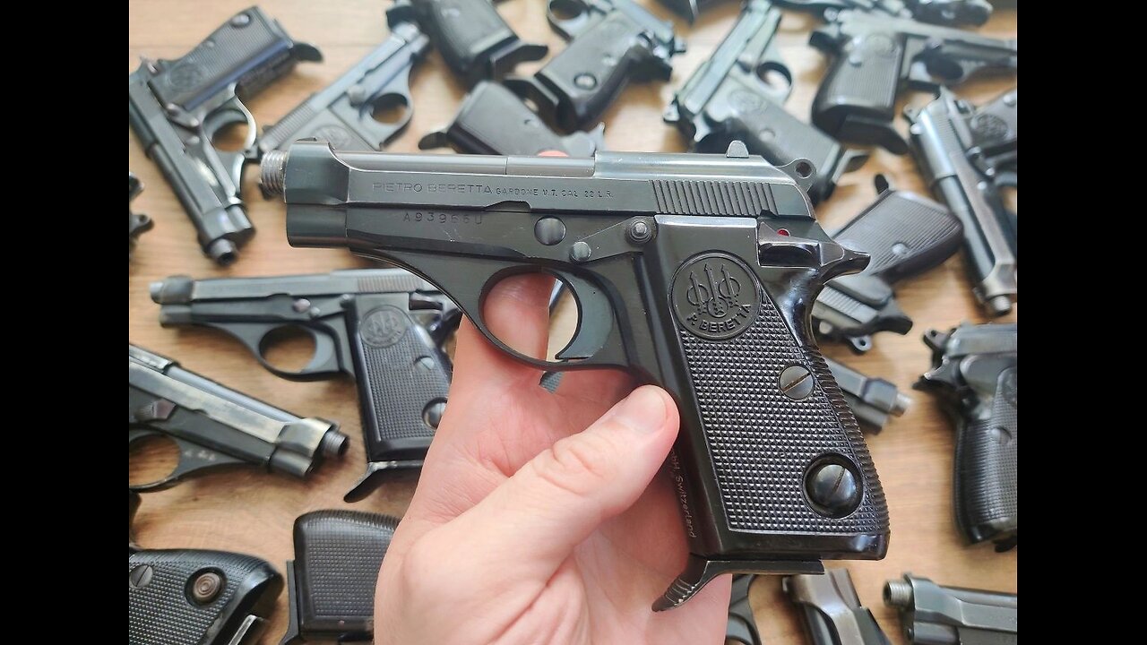 Beretta 71 - The Mossad "wet work" pistol.