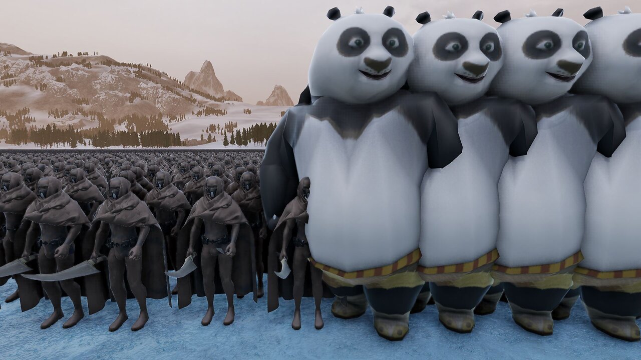 100K Fremen ( Dune ) Versus 100K Po's ( Kung Fu Panda ) || Ultimate Epic Battle Simulator 2