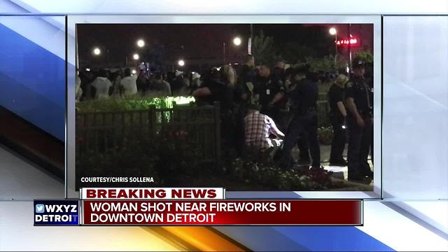 Detroit fireworks shooting 11PM Update