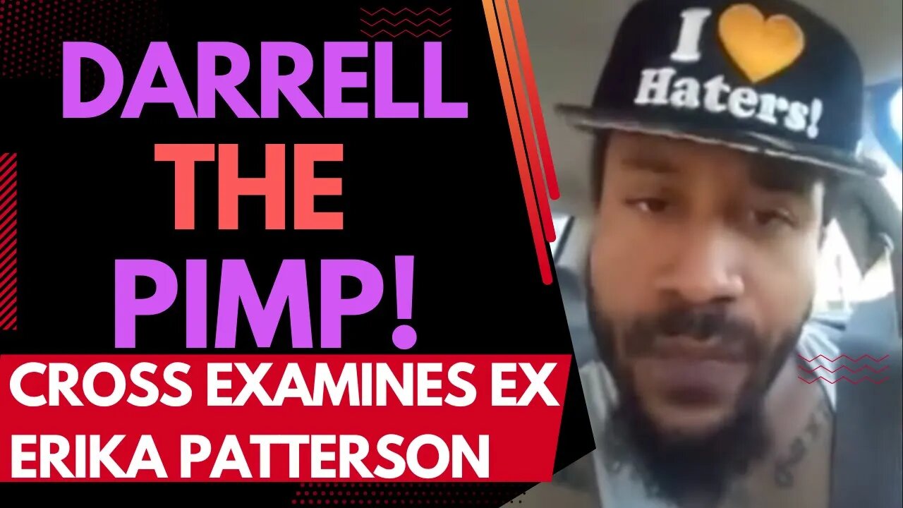 Darrell Brooks The Pimp! Cross Examines Ex Girlfriend Erika Patterson